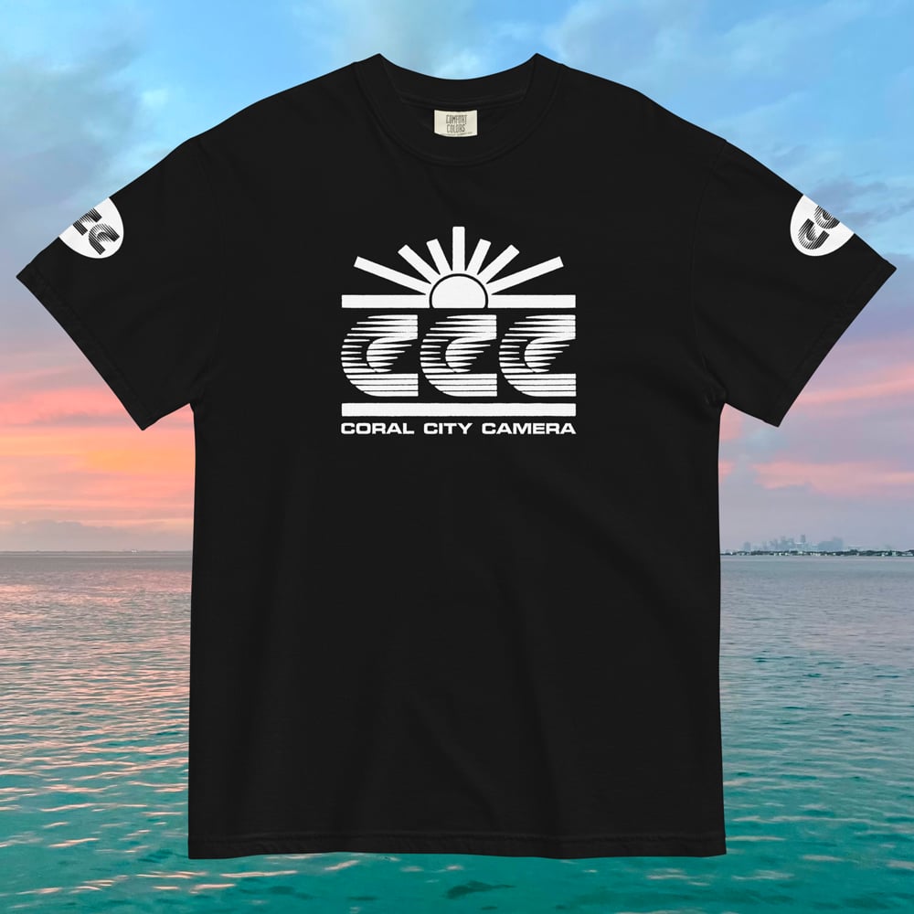 Image of Coral City Camera Sunrise Tee