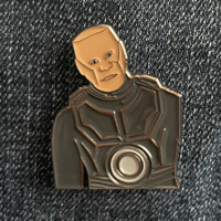 Image 2 of Red Dwarf Kryten Enamel Pin