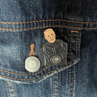 Image 3 of Red Dwarf Kryten Enamel Pin