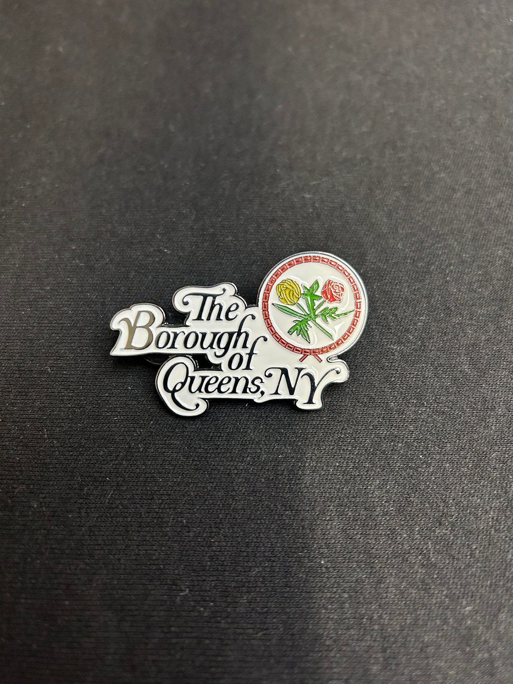 Image of The Borough of Queens Pin (2-inch)