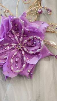 Image 2 of Spanish Dance side flower headpiece 