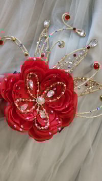 Image 3 of Spanish Dance side flower headpiece 