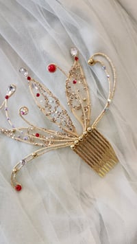 Image 5 of Spanish Dance side flower headpiece 