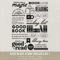 Good Reads Stamp Brushes No.1 (Digital)