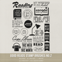 Good Reads Stamp Brushes No.2 (Digital)