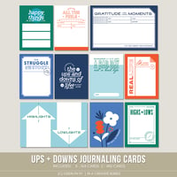 Ups + Downs Journaling Cards (Digital)