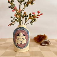 Image 4 of Bud Vase - Blue Moon Goddess