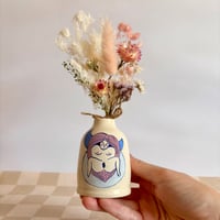 Image 4 of Super Mini Bud Vase -  Blue Moon Goddess