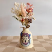 Image 1 of Super Mini Bud Vase -  Blue Moon Goddess