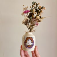 Image 1 of Super Mini Bud Vase - Moon Goddess