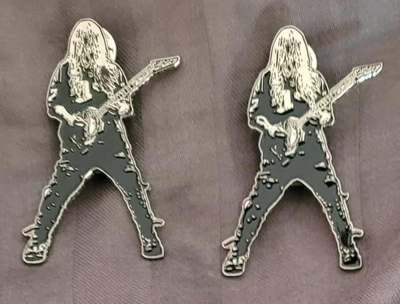 Image of Forever Reigning limited edition shaped enamel pin 