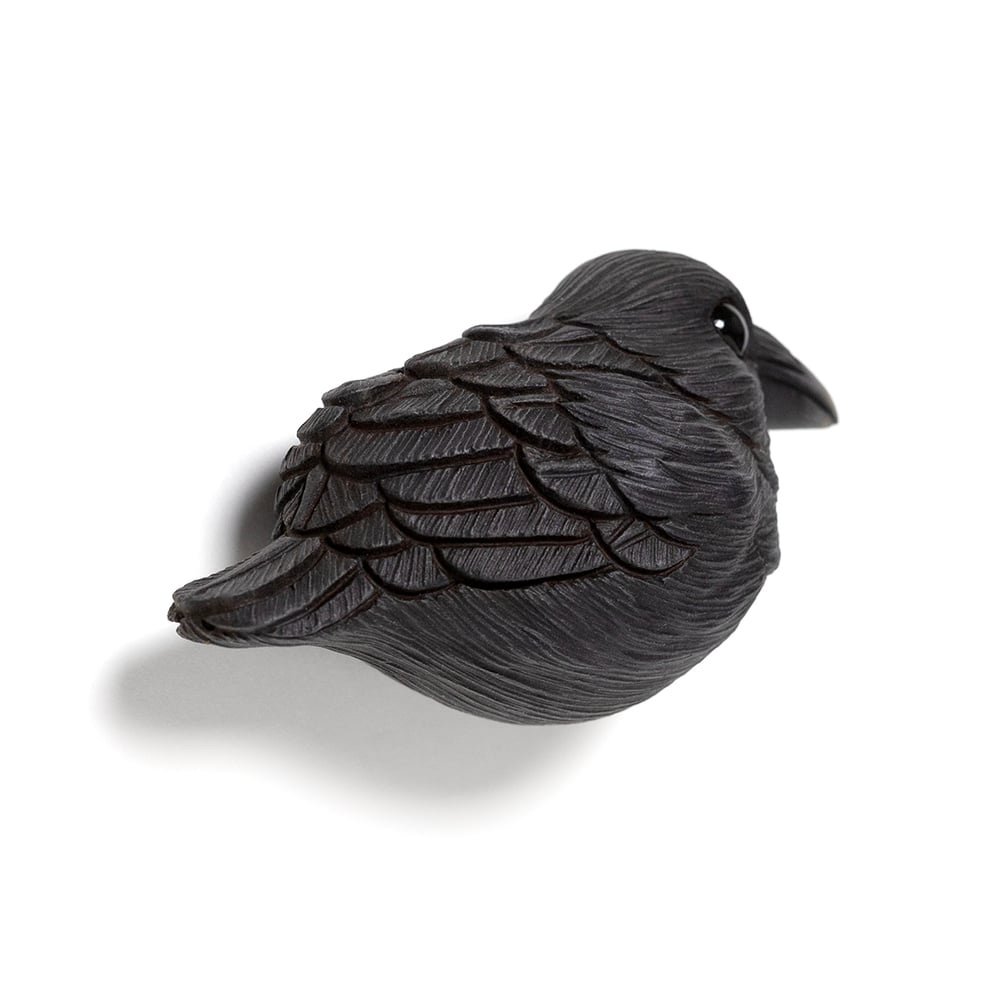 Image of Mini Bird: Raven by Calvin Ma 
