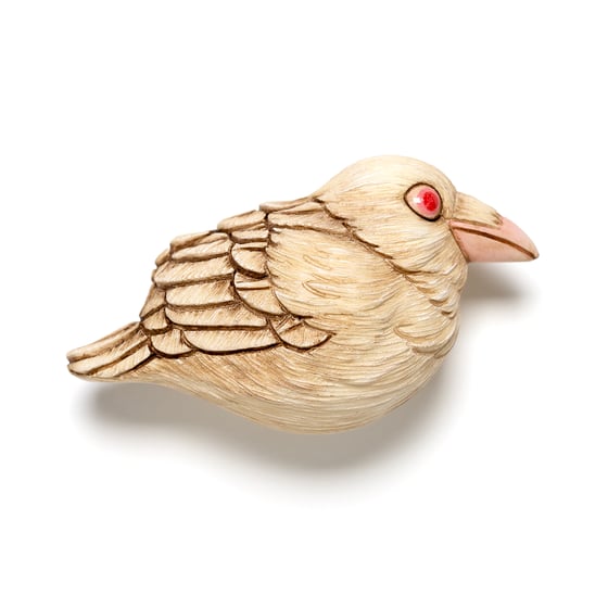 Image of Mini Bird: Albino Raven by Calvin Ma 