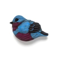 Image 1 of Mini Bird: Banded Cotinga by Calvin Ma 