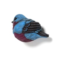 Image 3 of Mini Bird: Banded Cotinga by Calvin Ma 
