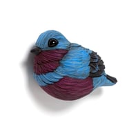 Image 2 of Mini Bird: Banded Cotinga by Calvin Ma 