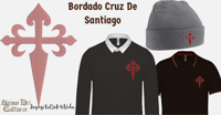 Image 1 of BORDADO CRUZ DE SANTIAGO 