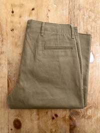 Image 1 of VINTAGE ARMY CHINO PANTS (NOS)