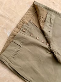 Image 5 of VINTAGE ARMY CHINO PANTS (NOS)