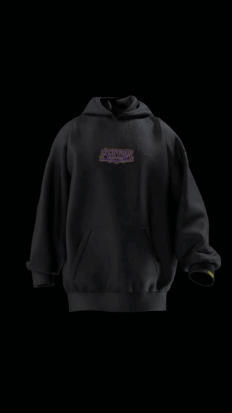 Image of Purp n Yellow Heavyweight Hood