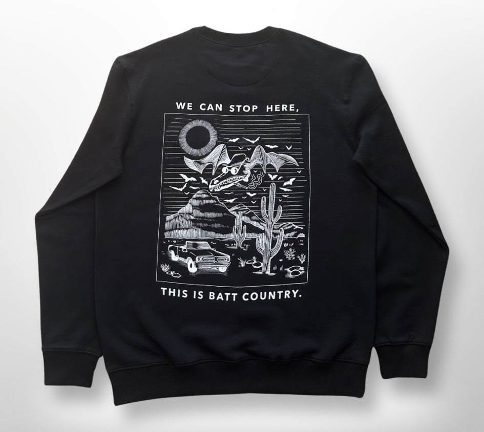 Sinewave x Batt Country Crewneck Jumper