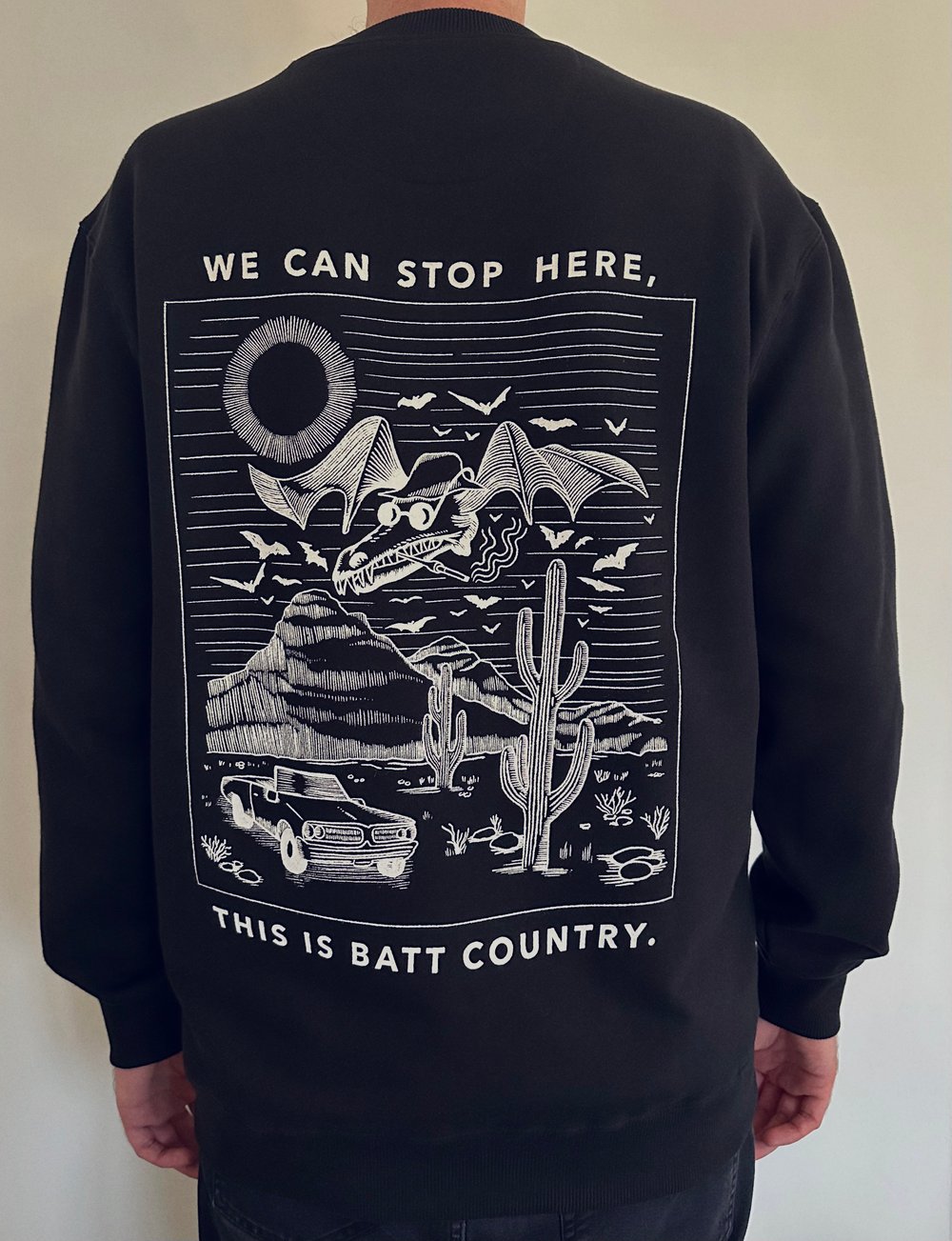 Sinewave x Batt Country Crewneck Jumper