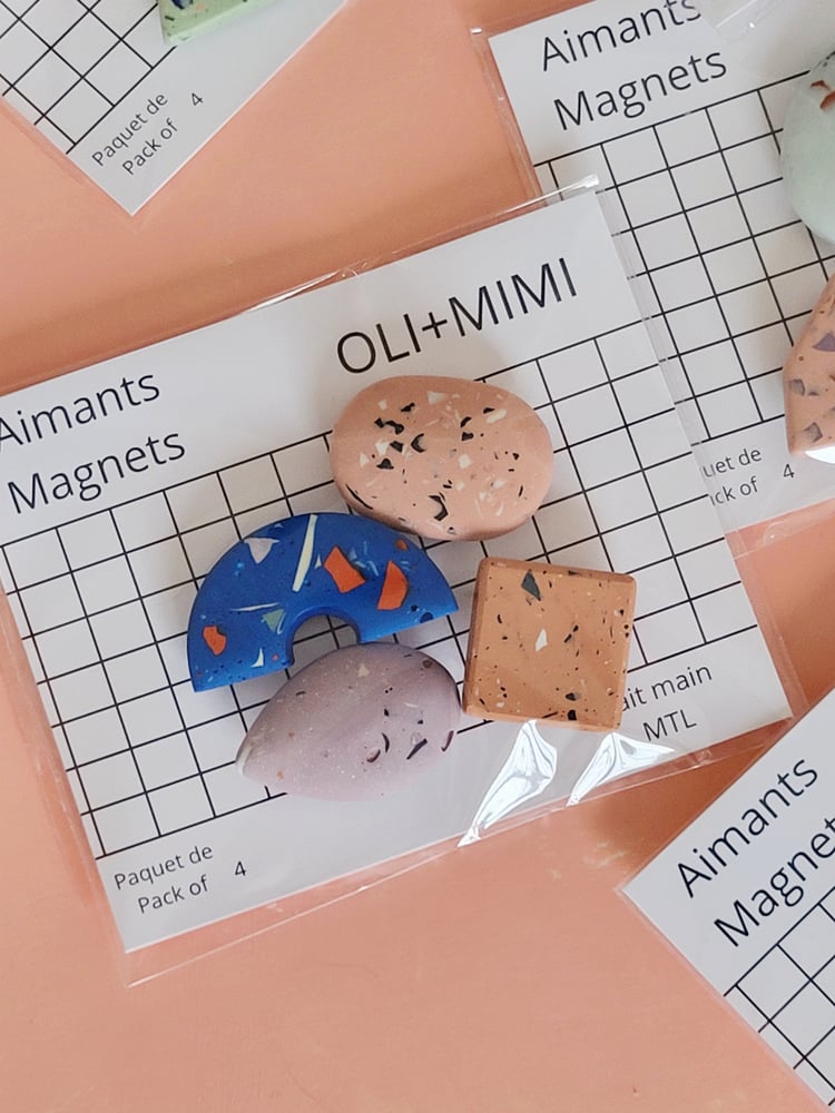Image of Aimants/magnets pack de 4 