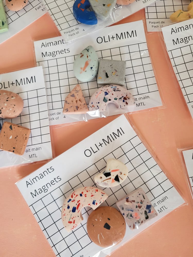 Image of Aimants/magnets pack de 4 