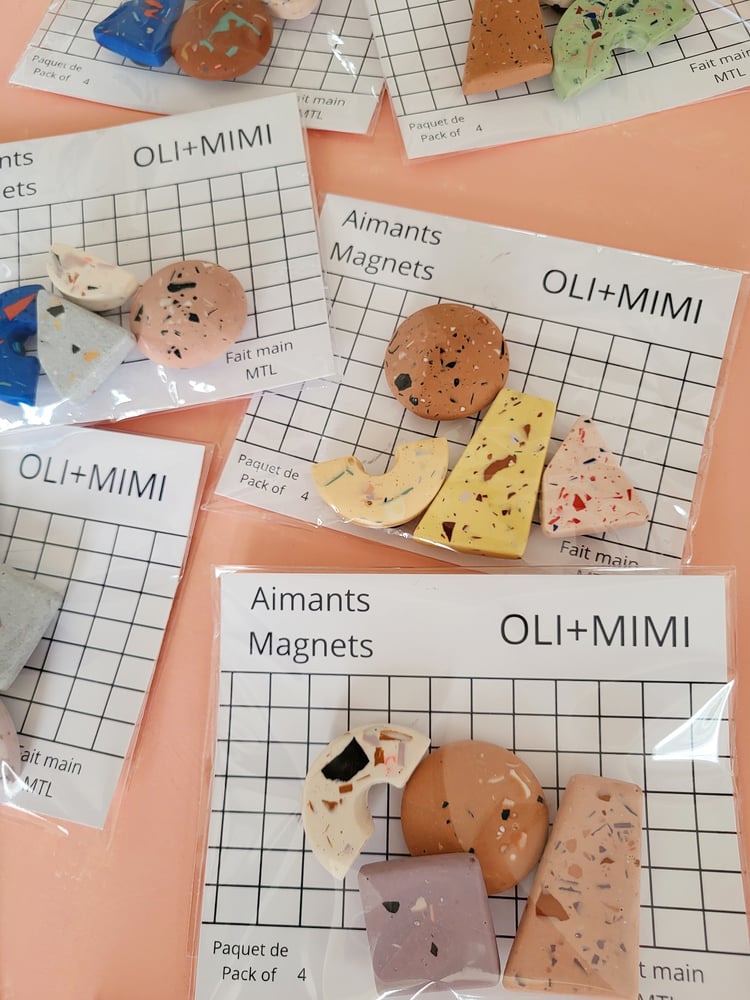 Image of Aimants/magnets pack de 4 