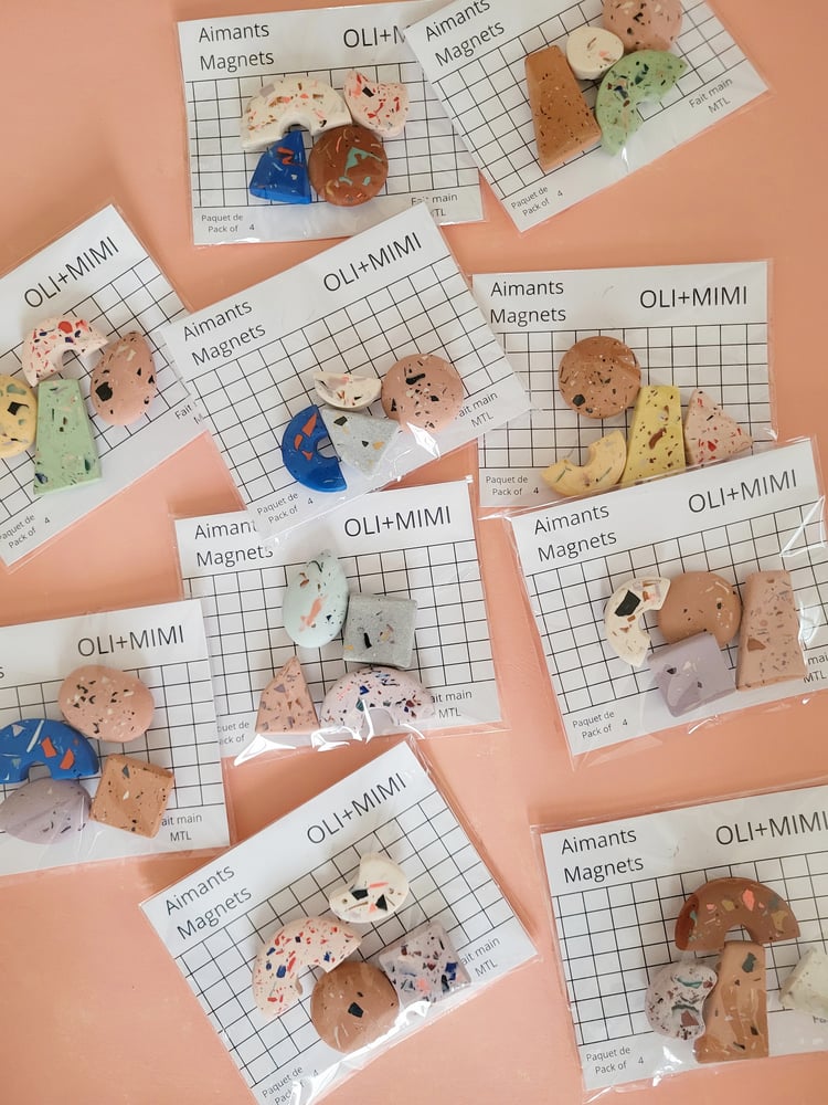 Image of Aimants/magnets pack de 4 