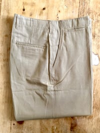 Image 1 of 60s ARMY CHINO PANTS