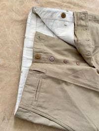 Image 5 of 60s ARMY CHINO PANTS