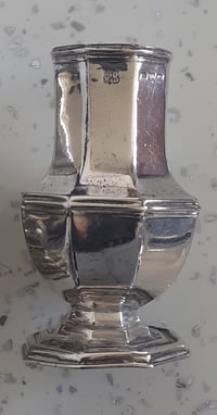 Image 3 of Pair of Silver Pepper Pots