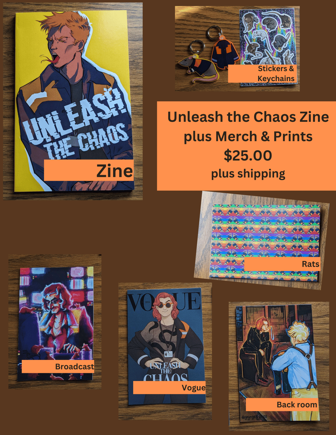 Image of Unleash the chaos zine