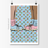 Image 2 of Sneaker Poster Louis Vuitton x Le Fleur (Tyler, The Creator) Shoes