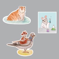 Sticker Pack (3 Stickers)