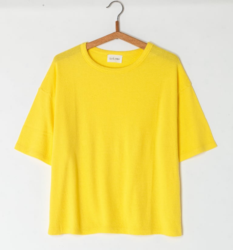 Image of tee-shirt loose double face ADELE LIMONADE 59€ -50%