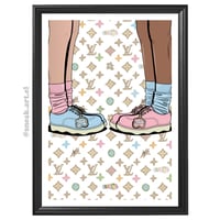 Image 3 of Sneaker Poster Louis Vuitton x Le Fleur (Tyler, The Creator) Shoes