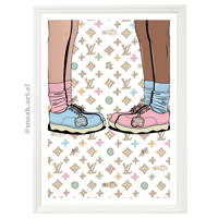 Image 4 of Sneaker Poster Louis Vuitton x Le Fleur (Tyler, The Creator) Shoes