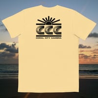 Image 2 of Coral City Camera Sunrise Pocket Tee