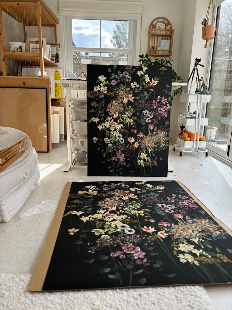 Image of JANUARY STEMS - GICLÉE PRINT