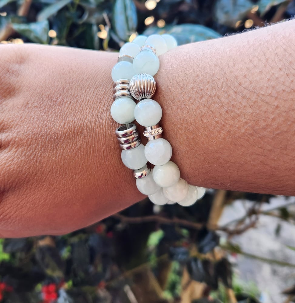 Image of Light Green Jade Bracelet