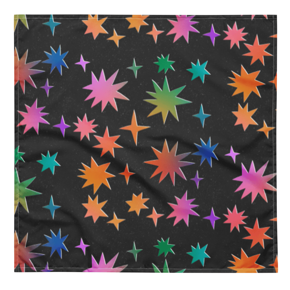 Image of Confetti print Bandana