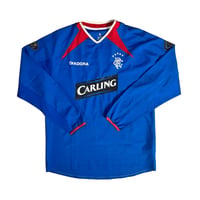 Image 1 of Rangers Home Shirt 2003 - 2005 (M) Khizanishvili 15