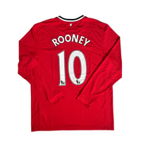Image 2 of Manchester United Home Shirt 2011 - 2012 (XL) Rooney 10 