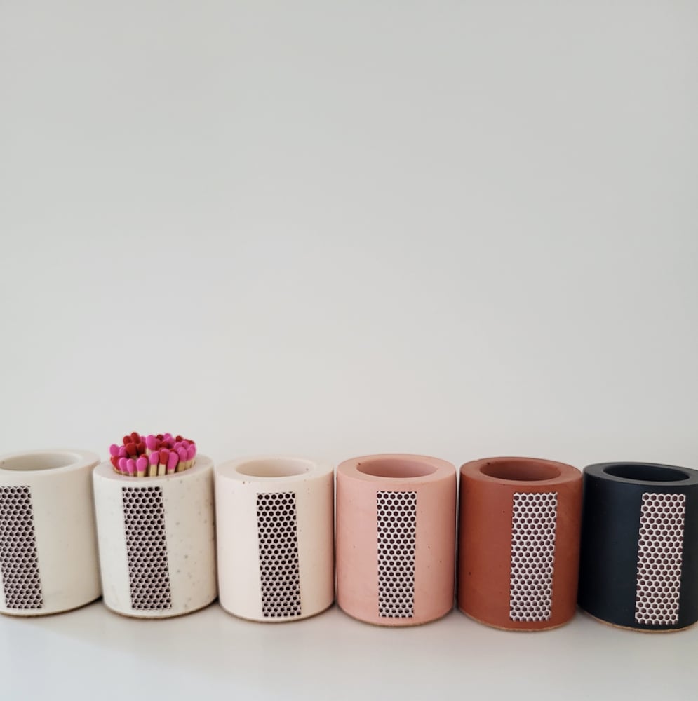 Image of Porte allumettes Collection Blush