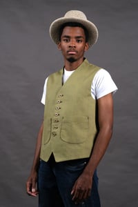 Image 2 of Richmael Gilet - Moss £210.00