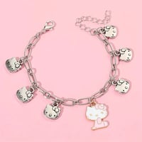 Image 1 of Kitty Charm bracelet 