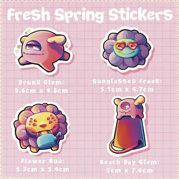 Fresh Spring Stickers