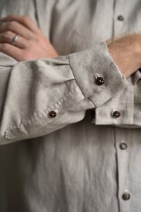 Image 4 of Handsewn linen shirt